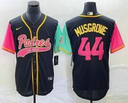 Wholesale Cheap Men's San Diego Padres #44 Joe Musgrove Black NEW 2023 City Connect Cool Base Stitched Jersey1