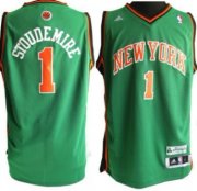 Wholesale Cheap New York Knicks #1 Amare Stoudemire Revolution 30 Swingman Green Jersey
