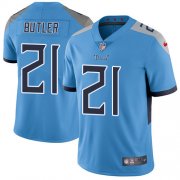 Wholesale Cheap Nike Titans #21 Malcolm Butler Light Blue Alternate Youth Stitched NFL Vapor Untouchable Limited Jersey