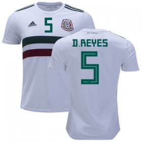 Wholesale Cheap Mexico #5 D.Reyes Away Kid Soccer Country Jersey