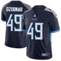Wholesale Cheap Nike Titans #49 Nick Dzubnar Navy Blue Team Color Men's Stitched NFL Vapor Untouchable Limited Jersey