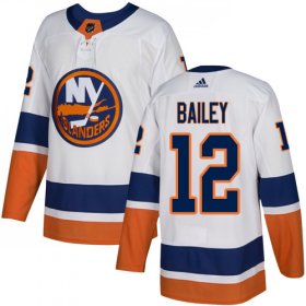 Wholesale Cheap Adidas Islanders #12 Josh Bailey White Road Authentic Stitched Youth NHL Jersey