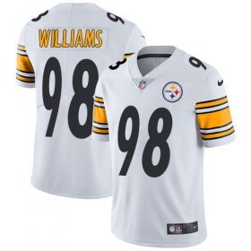 Wholesale Cheap Nike Steelers #98 Vince Williams White Men\'s Stitched NFL Vapor Untouchable Limited Jersey