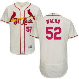 Wholesale Cheap Cardinals #52 Michael Wacha Cream Flexbase Authentic Collection Stitched MLB Jersey