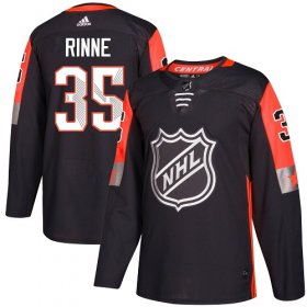 Wholesale Cheap Adidas Predators #35 Pekka Rinne Black 2018 All-Star Central Division Authentic Stitched NHL Jersey