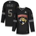 Wholesale Cheap Adidas Panthers #5 Aaron Ekblad Black Authentic Classic Stitched NHL Jersey