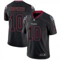 Wholesale Cheap Nike Texans #10 DeAndre Hopkins Lights Out Black Men's Stitched NFL Limited Rush Jersey