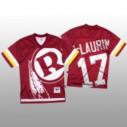 Wholesale Cheap NFL Washington Redskins #17 Terry McLaurin Red Men's Mitchell & Nell Big Face Fashion Limited NFL Jersey
