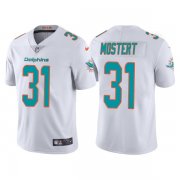Wholesale Cheap Men's Miami Dolphins #31 Raheem Mostert White Vapor Untouchable Limited Stitched Football Jersey