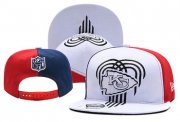 Wholesale Cheap Chiefs Team Logo White Red 2019 Draft Adjustable Hat YD