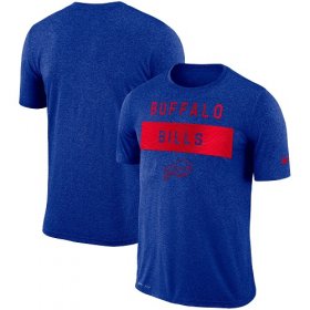 Wholesale Cheap Men\'s Buffalo Bills Nike Royal Sideline Legend Lift Performance T-Shirt