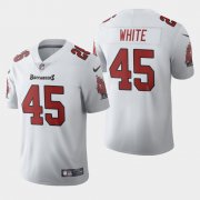 Wholesale Cheap Tampa Bay Buccaneers #45 Devin White White Men's Nike 2020 Vapor Limited NFL Jersey