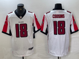 Cheap Men's Atlanta Falcons #18 Kirk Cousins New White Vapor Untouchable Limited Stitched Jersey