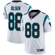 Wholesale Cheap Nike Panthers #88 Greg Olsen White Men's Stitched NFL Vapor Untouchable Limited Jersey