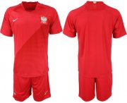 Wholesale Cheap Poland Blank Away Soccer Country Jersey