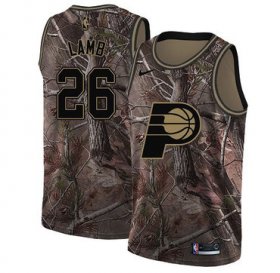 Wholesale Cheap Nike Pacers #26 Jeremy Lamb Camo NBA Swingman Realtree Collection Jersey