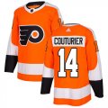 Wholesale Cheap Adidas Flyers #14 Sean Couturier Orange Home Authentic Stitched Youth NHL Jersey