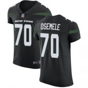 Wholesale Cheap Nike Jets #70 Kelechi Osemele Black Alternate Men's Stitched NFL Vapor Untouchable Elite Jersey