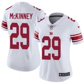 Wholesale Cheap Nike Giants #29 Xavier McKinney White Women\'s Stitched NFL Vapor Untouchable Limited Jersey