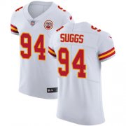 Wholesale Cheap Nike Chiefs #94 Terrell Suggs White Men's Stitched NFL New Elite Jersey