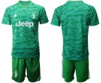 Wholesale Cheap Juventus Blank Green Goalkeeper Soccer Club Jersey