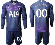 Wholesale Cheap Tottenham Hotspur Personalized Away Long Sleeves Soccer Club Jersey