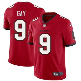 Wholesale Cheap Tampa Bay Buccaneers #9 Matt Gay Men\'s Nike Red Vapor Limited Jersey