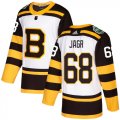 Wholesale Cheap Adidas Bruins #68 Jaromir Jagr White Authentic 2019 Winter Classic Stitched NHL Jersey