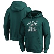 Wholesale Cheap Philadelphia Eagles NFL 2019 NFC East Division Champions Cover Two Pullover Hoodie Midnight Green