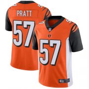 Wholesale Cheap Nike Bengals #57 Germaine Pratt Orange Alternate Men's Stitched NFL Vapor Untouchable Limited Jersey