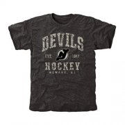 Wholesale Cheap Men's New Jersey Devils Black Camo Stack T-Shirt