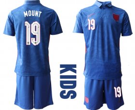 Wholesale Cheap 2021 European Cup England away Youth 19 soccer jerseys
