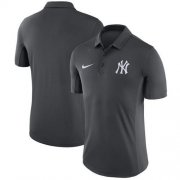 Wholesale Cheap Men's New York Yankees Nike Anthracite Franchise Polo