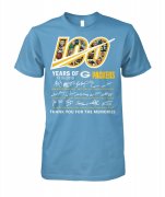 Wholesale Cheap Green Bay Packers 100 Seasons Memories T-Shirt Light Blue