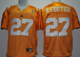 Wholesale Cheap Tennessee Volunteers #27 Arian Foster Orange Jersey