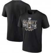 Wholesale Cheap Men's Vegas Golden Knights Black 2023 Stanley Cup Final Quest T-Shirt