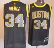 Wholesale Cheap Boston Celtics #34 Paul Pierce Black Electricity Fashion Jersey