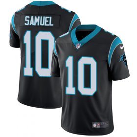 Wholesale Cheap Nike Panthers #10 Curtis Samuel Black Team Color Men\'s Stitched NFL Vapor Untouchable Limited Jersey