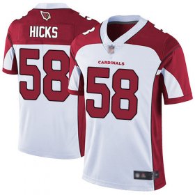 Wholesale Cheap Nike Cardinals #58 Jordan Hicks White Men\'s Stitched NFL Vapor Untouchable Limited Jersey