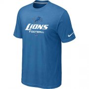 Wholesale Cheap Nike Detroit Lions Critical Victory NFL T-Shirt Light Blue