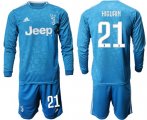 Wholesale Cheap Juventus #21 Higuain Third Long Sleeves Soccer Club Jersey