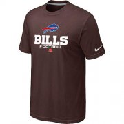 Wholesale Cheap Nike Buffalo Bills Big & Tall Critical Victory NFL T-Shirt Brown