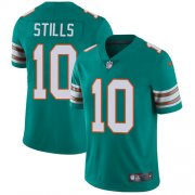 Wholesale Cheap Nike Dolphins #10 Kenny Stills Aqua Green Alternate Men's Stitched NFL Vapor Untouchable Limited Jersey