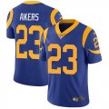 Wholesale Cheap Nike Rams #23 Cam Akers Royal Blue Alternate Men's Stitched NFL Vapor Untouchable Limited Jersey