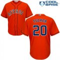 Wholesale Cheap Astros #20 Preston Tucker Orange Cool Base Stitched Youth MLB Jersey