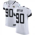 Wholesale Cheap Nike Jaguars #90 Taven Bryan White Men's Stitched NFL Vapor Untouchable Elite Jersey