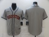 Wholesale Cheap Men Houston Astros Blank Grey Game 2021 Nike MLB Jersey