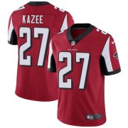 Wholesale Cheap Nike Falcons #27 Damontae Kazee Red Team Color Men's Stitched NFL Vapor Untouchable Limited Jersey