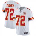 Wholesale Cheap Nike Chiefs #72 Eric Fisher White Men's Stitched NFL Vapor Untouchable Limited Jersey