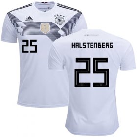 Wholesale Cheap Germany #25 Halstenberg White Home Soccer Country Jersey